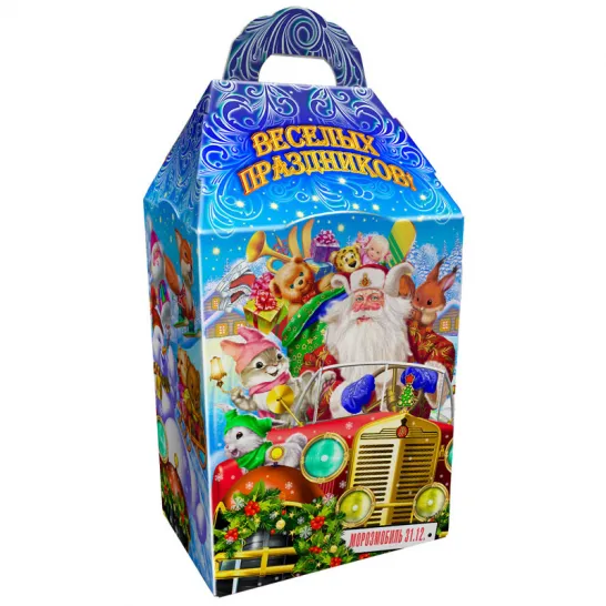 Авто Деда Мороза 1000 грамм эконом